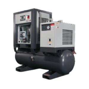 TANK AND DRYER MOUNTED SCREW AIR COMPRESSOR (2-IN-1 TYPE)